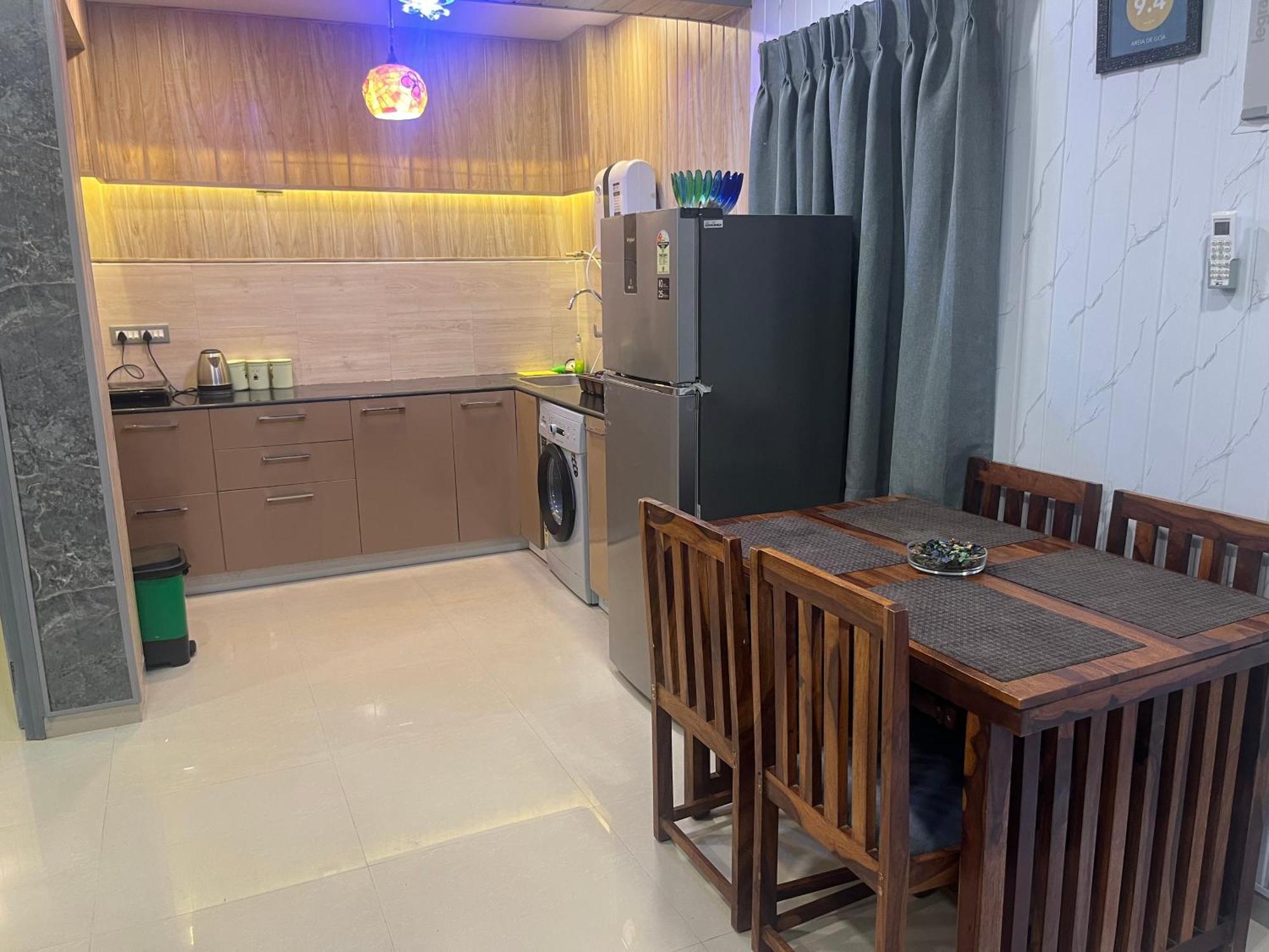 Areia De Goa, Comfort Stay Apartment Near Baga Beach Екстер'єр фото